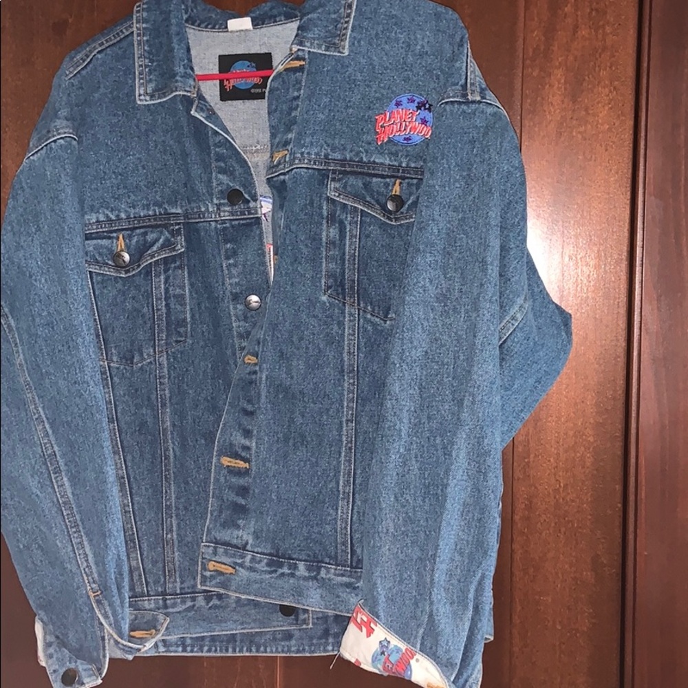 Vintage Planet Hollywood Nashville Jean jacket RARE